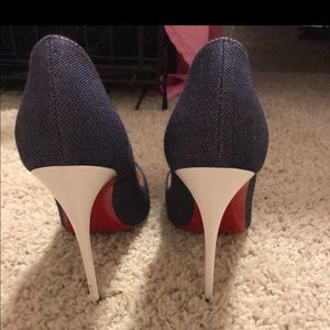 Christian Louboutin So Kate denim